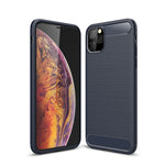 Brushed Texture Carbon Fiber TPU Case for  iPhone XI Max 2019, For iPhone 11 Pro Max