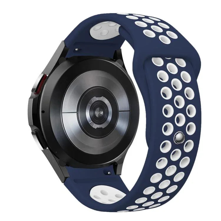 二色リバースバックルシリコンウォッチバンド、Samsung Galaxy Watch FE / 7 / 6 / 5 / 4用