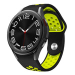 二色リバースバックルシリコンウォッチバンド、Samsung Galaxy Watch FE / 7 / 6 / 5 / 4用