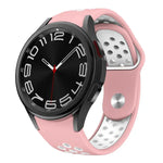 二色リバースバックルシリコンウォッチバンド、Samsung Galaxy Watch FE / 7 / 6 / 5 / 4用