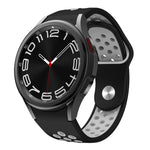 二色リバースバックルシリコンウォッチバンド、Samsung Galaxy Watch FE / 7 / 6 / 5 / 4用