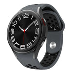 二色リバースバックルシリコンウォッチバンド、Samsung Galaxy Watch FE / 7 / 6 / 5 / 4用