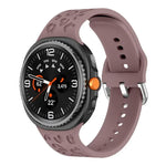 ヒョウ柄シリコンウォッチバンド、Samsung Galaxy Watch8 / Watch8 Classic用