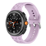 ヒョウ柄シリコンウォッチバンド、Samsung Galaxy Watch8 / Watch8 Classic用