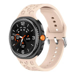 ヒョウ柄シリコンウォッチバンド、Samsung Galaxy Watch8 / Watch8 Classic用