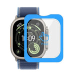 フルスクリーン 防指紋 HD ポジショニング 簡単取り付け 時計強化ガラスフィルム、Apple Watch Ultra 3 / 2 / 1 49mm 用