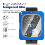 フルスクリーン 防指紋 HD ポジショニング 簡単取り付け 時計強化ガラスフィルム、Apple Watch Ultra 3 / 2 / 1 49mm 用
