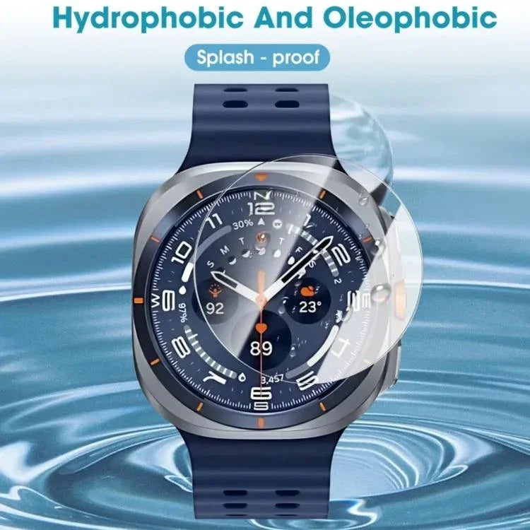 フルスクリーン防指紋HD位置合わせ簡単装着ウォッチ強化ガラスフィルム、Samsung Galaxy Watch Ultra 2025用、Samsung Galaxy Watch8 44mm用、Samsung Galaxy Watch8 40mm用、Samsung Galaxy Watch Ultra 47mm用