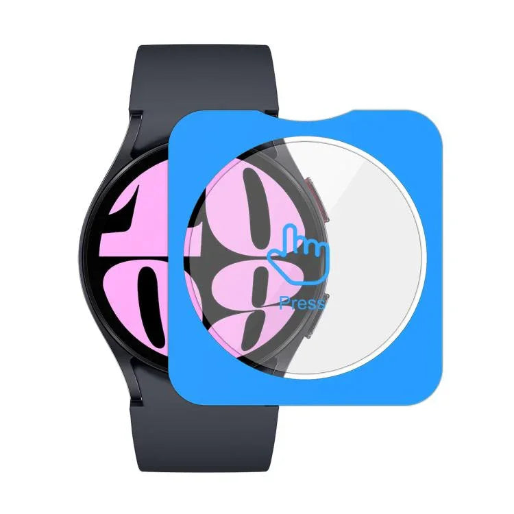 フルスクリーン防指紋HD位置合わせ簡単装着ウォッチ強化ガラスフィルム、Samsung Galaxy Watch Ultra 2025用、Samsung Galaxy Watch8 44mm用、Samsung Galaxy Watch8 40mm用、Samsung Galaxy Watch Ultra 47mm用