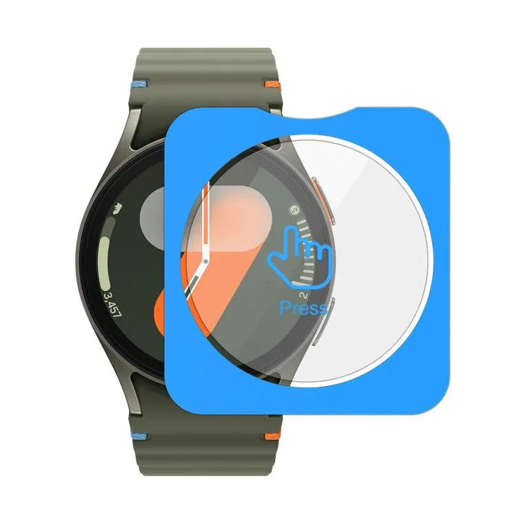 フルスクリーン防指紋HD位置合わせ簡単装着ウォッチ強化ガラスフィルム、Samsung Galaxy Watch Ultra 2025用、Samsung Galaxy Watch8 44mm用、Samsung Galaxy Watch8 40mm用、Samsung Galaxy Watch Ultra 47mm用
