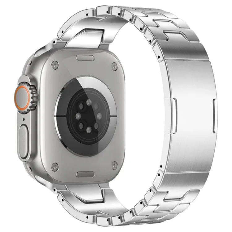H型 クイックリリース バタフライバックル ステンレススチール 時計バンド、Apple Watch 44mm / 45mm / 46mm / 49mm 用、Apple Watch 42mm / 41mm / 40mm / 38mm 用