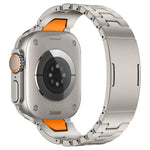 H型 クイックリリース バタフライバックル ステンレススチール 時計バンド、Apple Watch 44mm / 45mm / 46mm / 49mm 用、Apple Watch 42mm / 41mm / 40mm / 38mm 用