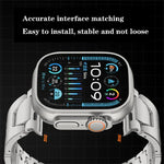 H型 クイックリリース バタフライバックル ステンレススチール 時計バンド、Apple Watch 44mm / 45mm / 46mm / 49mm 用、Apple Watch 42mm / 41mm / 40mm / 38mm 用