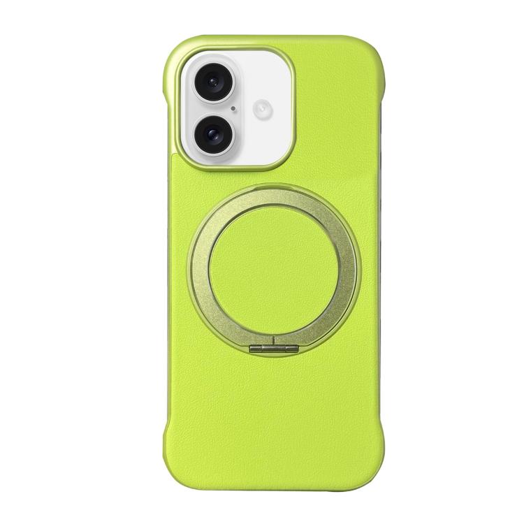 フレームレスレザー調PC MagSafeホルダー付きスマホケース、iPhone 16 Plus用、iPhone 16用、iPhone 15 Pro Max用、iPhone 15 Pro用、iPhone 15 Plus用、iPhone 15用