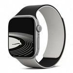 ツートーンライチテクスチャー 磁気シリコンウォッチバンド、Apple Watch 46mm / 49mm / 45mm / 44mm用、Apple Watch 42mm / 41mm / 40mm / 38mm用