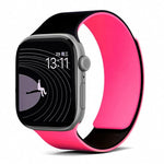 ツートーンライチテクスチャー 磁気シリコンウォッチバンド、Apple Watch 46mm / 49mm / 45mm / 44mm用、Apple Watch 42mm / 41mm / 40mm / 38mm用