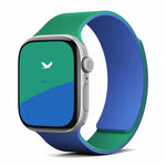 ツートーンライチテクスチャー 磁気シリコンウォッチバンド、Apple Watch 46mm / 49mm / 45mm / 44mm用、Apple Watch 42mm / 41mm / 40mm / 38mm用