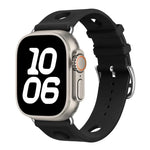 ラダーバックルホール シリコンウォッチバンド、Apple Watch 46mm / 49mm / 45mm / 44mm用、Apple Watch 42mm / 41mm / 40mm / 38mm用