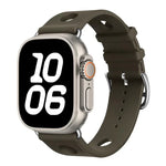 ラダーバックルホール シリコンウォッチバンド、Apple Watch 46mm / 49mm / 45mm / 44mm用、Apple Watch 42mm / 41mm / 40mm / 38mm用