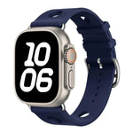 ラダーバックルホール シリコンウォッチバンド、Apple Watch 46mm / 49mm / 45mm / 44mm用、Apple Watch 42mm / 41mm / 40mm / 38mm用