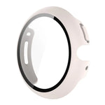 ENKAY Hat-Prince フルカバーテンパードガラスフィルム 一体型PCウォッチカバー、Google Pixel Watch 4 45mm用、Google Pixel Watch 4 41mm用