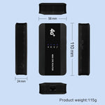 M10-LW RJ45ポート付き WPS機能 SIMカードスロット WIFI6 ポータブル4Gルーター WiFiホットスポット アメリカ版、M10-LW