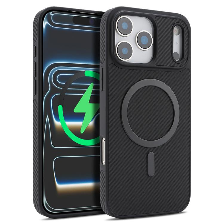 Kalebol カーボンファイバーMagSafeスマホケース、iPhone 17 Pro Max用、iPhone 17 Pro用、iPhone 17用、iPhone Air用、iPhone 16 Pro Max用、iPhone 16 Pro用、iPhone 16 Plus用、iPhone 16用
