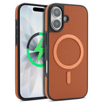 Kalebol カーボンファイバーMagSafeスマホケース、iPhone 17 Pro Max用、iPhone 17 Pro用、iPhone 17用、iPhone Air用、iPhone 16 Pro Max用、iPhone 16 Pro用、iPhone 16 Plus用、iPhone 16用