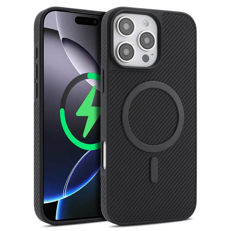 Carbon Fiber MagSafe Phone Case, For iPhone 13 Pro Max, For iPhone 13 Pro, For iPhone 13