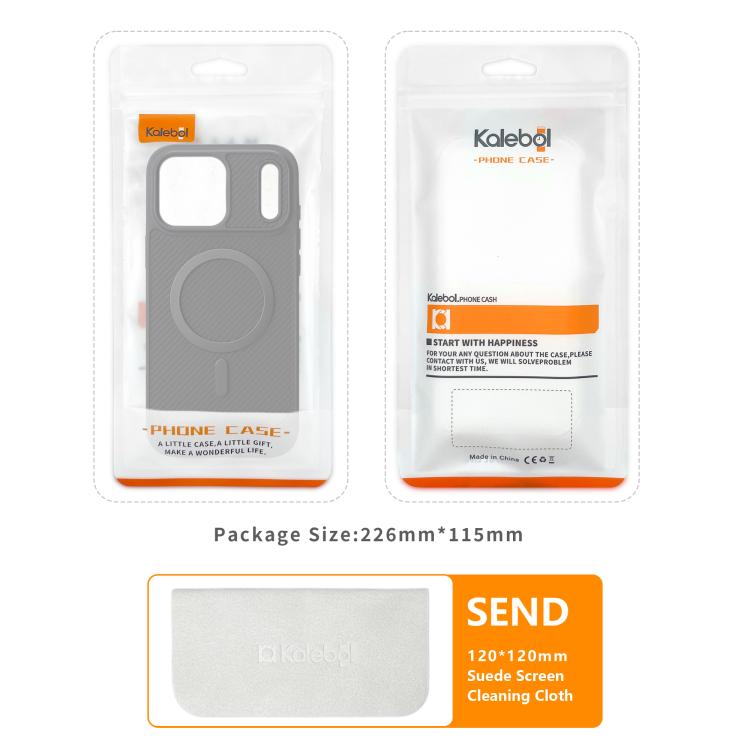 Kalebol カーボンファイバーMagSafeスマホケース、iPhone 17 Pro Max用、iPhone 17 Pro用、iPhone 17用、iPhone Air用、iPhone 16 Pro Max用、iPhone 16 Pro用、iPhone 16 Plus用、iPhone 16用