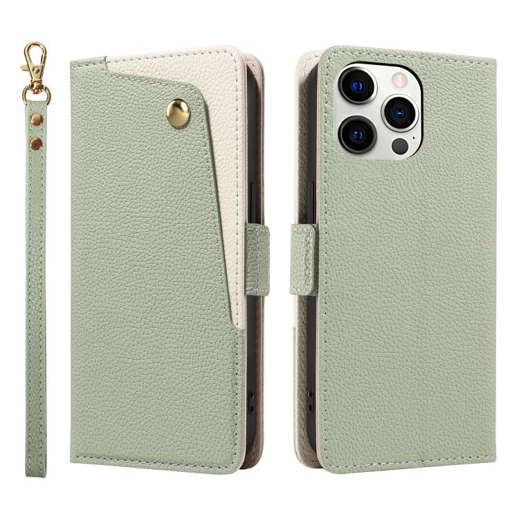 Litchi Texture Wallet Mirror Leather Phone Case, For iPhone 11 Pro