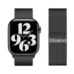 Kalebol 磁気ステンレススチールウォッチバンド、Apple Watch 46mm / 49mm / 45mm / 44mm用、Apple Watch 42mm / 41mm / 40mm / 38mm用