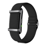 Y25 画面なし BTスマートブレスレット ナイロンストラップ、睡眠 / 心拍数モニタリング / 運動データ記録対応