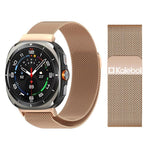 Kalebolミランマグネティックステンレススチールウォッチバンド、Samsung Galaxy Watch Ultra 47mm / Ultra 2025用