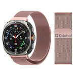 Kalebolミランマグネティックステンレススチールウォッチバンド、Samsung Galaxy Watch Ultra 47mm / Ultra 2025用