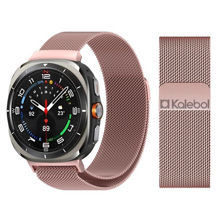 Kalebolミランマグネティックステンレススチールウォッチバンド、Samsung Galaxy Watch Ultra 47mm / Ultra 2025用
