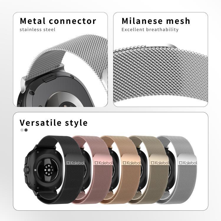 Kalebolミランマグネティックステンレススチールウォッチバンド、Samsung Galaxy Watch Ultra 47mm / Ultra 2025用