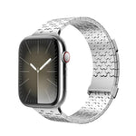 Y字型ダブル磁気ステンレススチールウォッチバンド、Apple Watch 42 / 44 / 45 / 46 / 49mm用、Apple Watch 38 / 40 / 41 / S11 42mm用