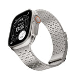 Y字型ダブル磁気ステンレススチールウォッチバンド、Apple Watch 42 / 44 / 45 / 46 / 49mm用、Apple Watch 38 / 40 / 41 / S11 42mm用
