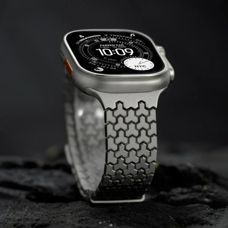 Y字型ダブル磁気ステンレススチールウォッチバンド、Apple Watch 42 / 44 / 45 / 46 / 49mm用、Apple Watch 38 / 40 / 41 / S11 42mm用