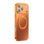 360度回転ホルダーMagSafe電気めっきスマホケース レンズカバー付き、iPhone 17 Pro Max用、iPhone 17 Pro用、iPhone 17用、iPhone Air用、iPhone 16 Pro Max用、iPhone 16 Pro用
