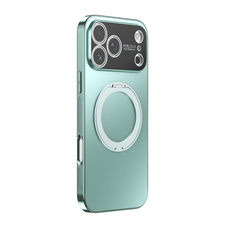 360度回転ホルダーMagSafe電気めっきスマホケース レンズカバー付き、iPhone 17 Pro Max用、iPhone 17 Pro用、iPhone 17用、iPhone Air用、iPhone 16 Pro Max用、iPhone 16 Pro用