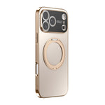360度回転ホルダーMagSafe電気めっきスマホケース レンズカバー付き、iPhone 17 Pro Max用、iPhone 17 Pro用、iPhone 17用、iPhone Air用、iPhone 16 Pro Max用、iPhone 16 Pro用