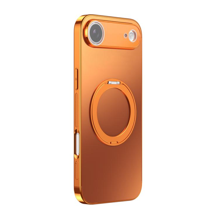 360度回転ホルダーMagSafe電気めっきスマホケース レンズカバー付き、iPhone 17 Pro Max用、iPhone 17 Pro用、iPhone 17用、iPhone Air用、iPhone 16 Pro Max用、iPhone 16 Pro用