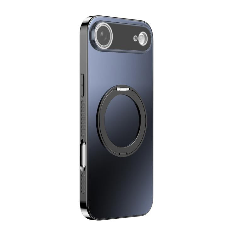 360度回転ホルダーMagSafe電気めっきスマホケース レンズカバー付き、iPhone 17 Pro Max用、iPhone 17 Pro用、iPhone 17用、iPhone Air用、iPhone 16 Pro Max用、iPhone 16 Pro用