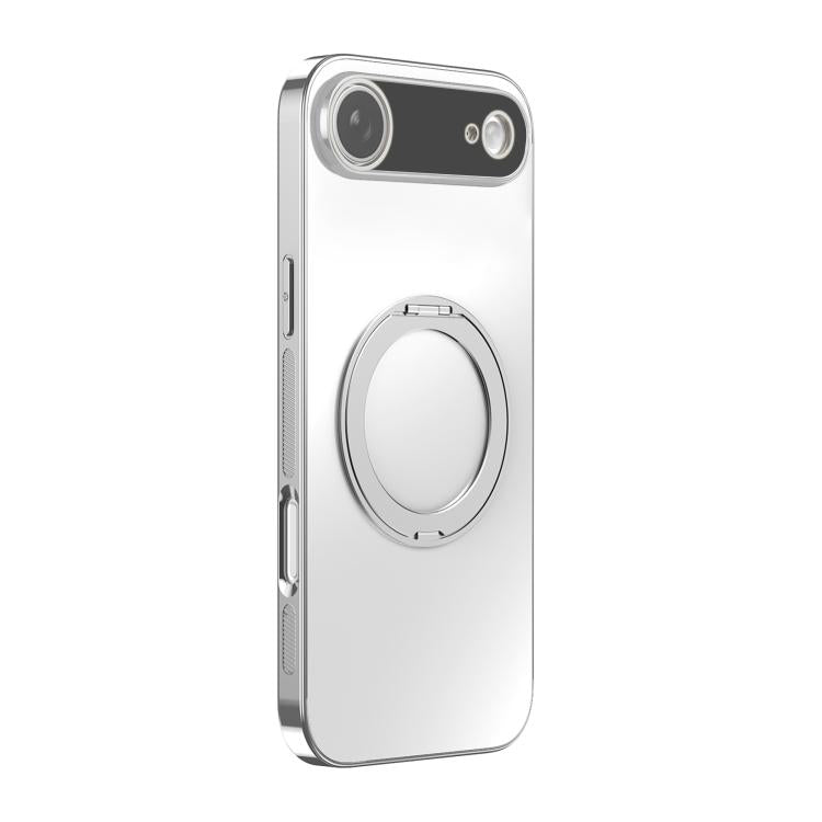 360度回転ホルダーMagSafe電気めっきスマホケース レンズカバー付き、iPhone 17 Pro Max用、iPhone 17 Pro用、iPhone 17用、iPhone Air用、iPhone 16 Pro Max用、iPhone 16 Pro用