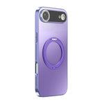 360度回転ホルダーMagSafe電気めっきスマホケース レンズカバー付き、iPhone 17 Pro Max用、iPhone 17 Pro用、iPhone 17用、iPhone Air用、iPhone 16 Pro Max用、iPhone 16 Pro用