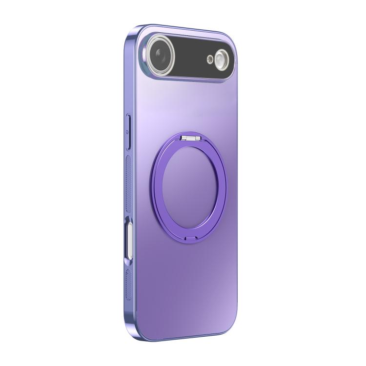 360度回転ホルダーMagSafe電気めっきスマホケース レンズカバー付き、iPhone 17 Pro Max用、iPhone 17 Pro用、iPhone 17用、iPhone Air用、iPhone 16 Pro Max用、iPhone 16 Pro用