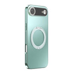 360度回転ホルダーMagSafe電気めっきスマホケース レンズカバー付き、iPhone 17 Pro Max用、iPhone 17 Pro用、iPhone 17用、iPhone Air用、iPhone 16 Pro Max用、iPhone 16 Pro用