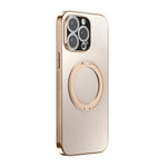360度回転ホルダーMagSafe電気めっきスマホケース レンズカバー付き、iPhone 17 Pro Max用、iPhone 17 Pro用、iPhone 17用、iPhone Air用、iPhone 16 Pro Max用、iPhone 16 Pro用